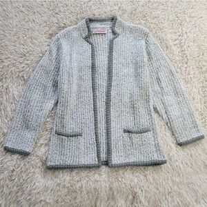 Vintage Sportlights Nubbly Knit Sweater Jacket M
